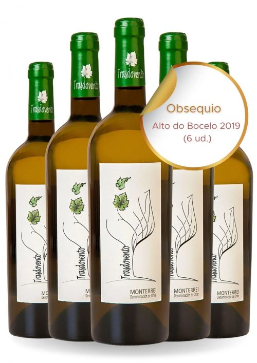 Caja 12 botellas Trasdovento 2023 | OBSEQUIO: 6 botellas Alto do Bocelo Mencía 2019